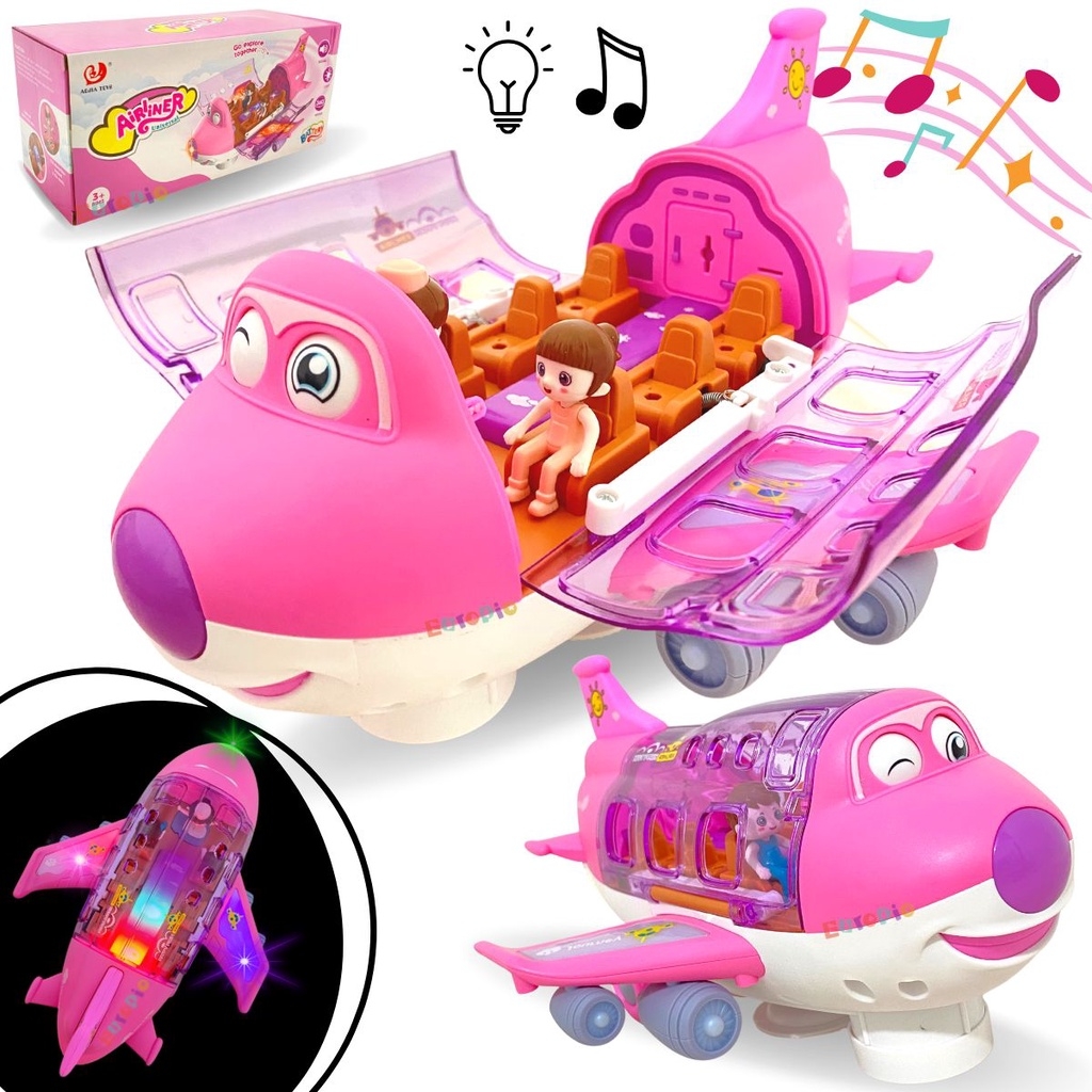Brinquedo Volante Musical C/Som Infantil Gira 360° Educativo
