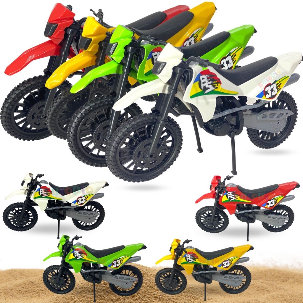 Mini Moto De Trilha - Bs Toys