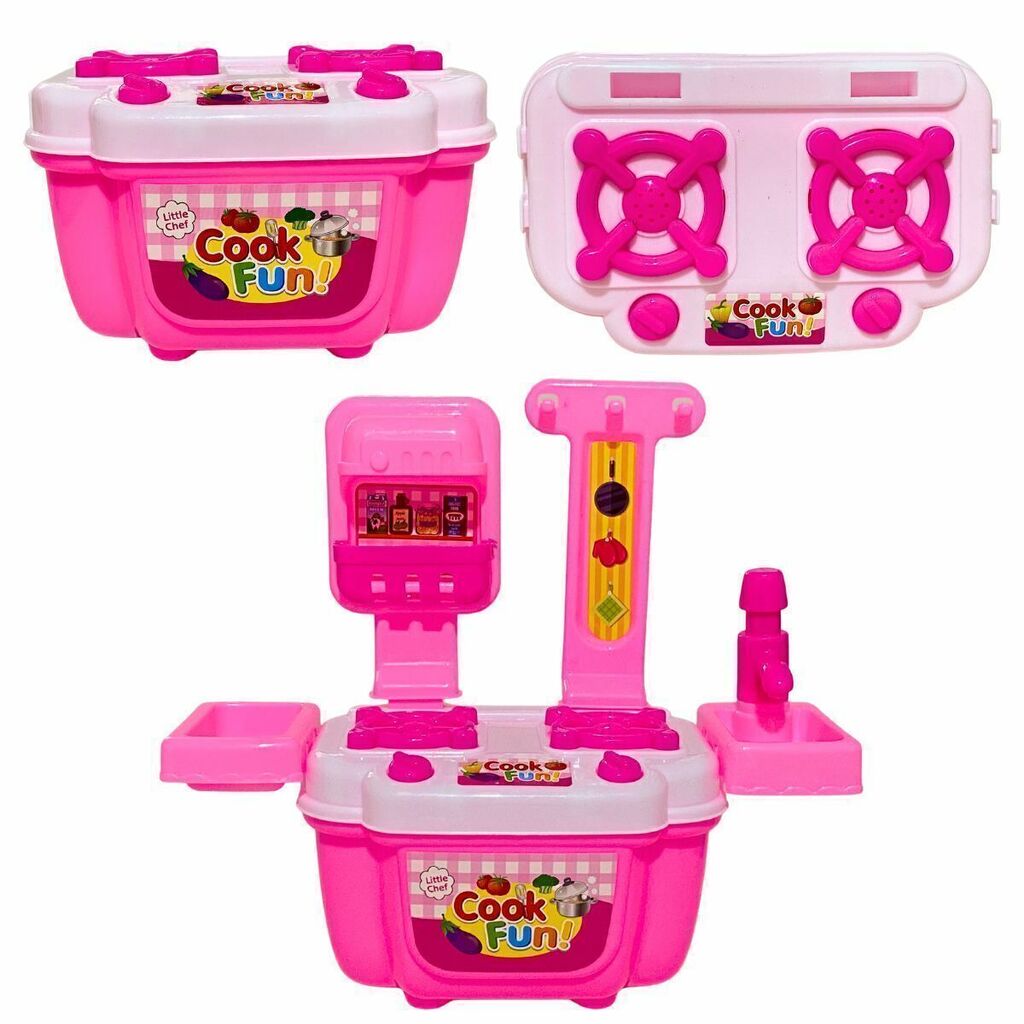 Compre Crianças brinquedos de cozinha jogar comida conjunto mainan