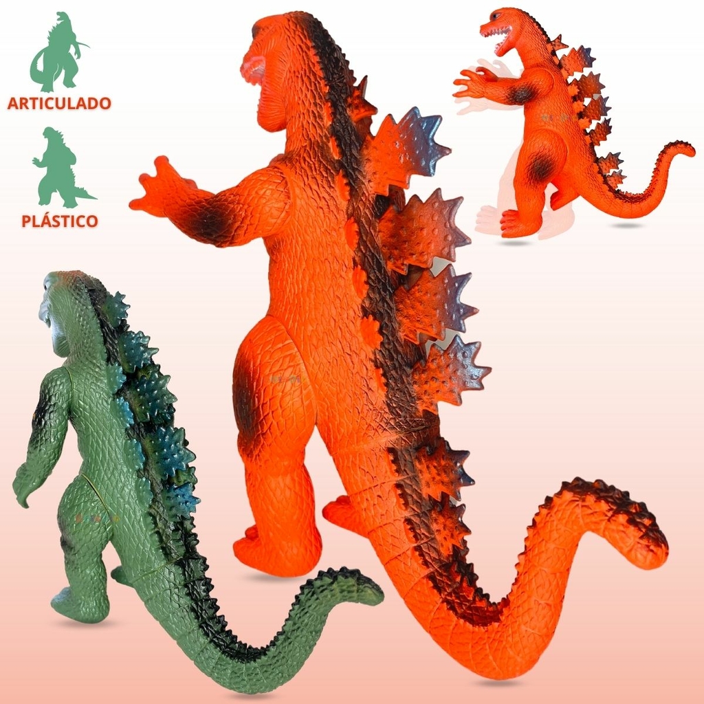 boneco articulado godzilla pronta entrega