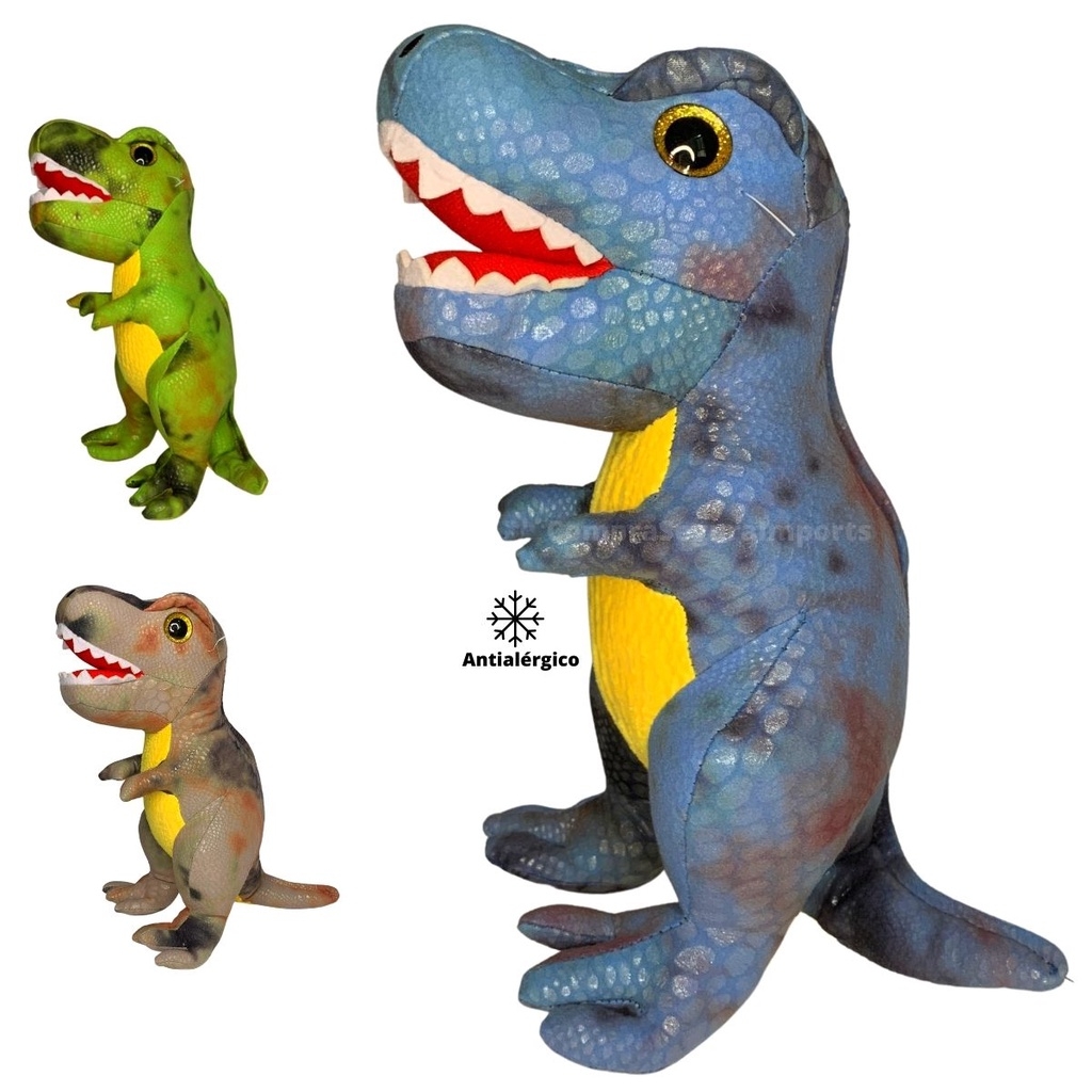 Dinossauro T-rex Tiranossauro Rex de Pelucia 55cm - Pelúcias HAS Brasil