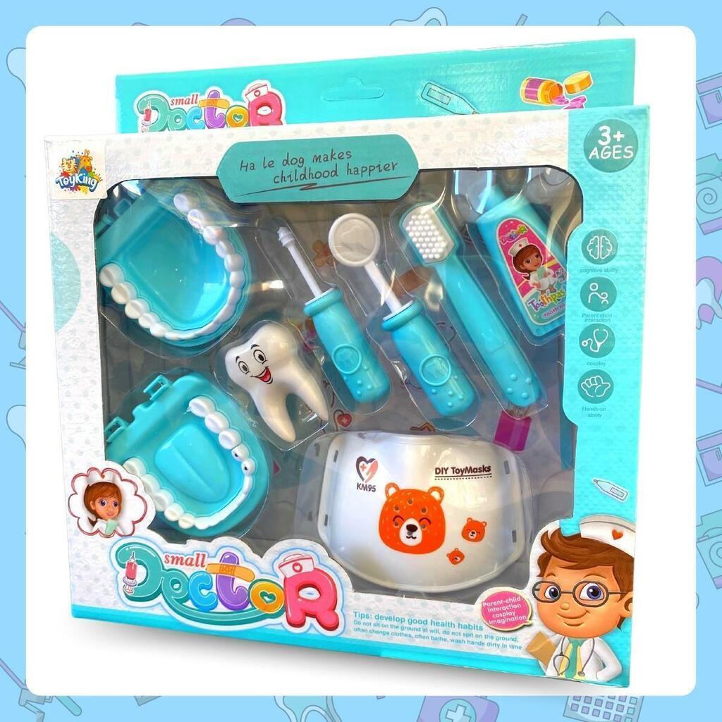 O meu 1º Kit de Dentista, Brinquedo Educativo para Crianças +5 anos