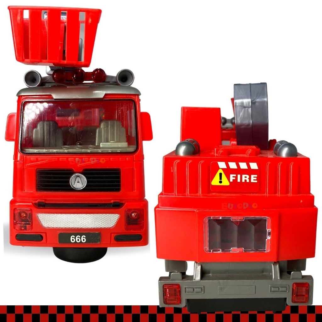 Caminhão Brinquedo de BOMBEIROS Plástico FIREFIGHTER infantil