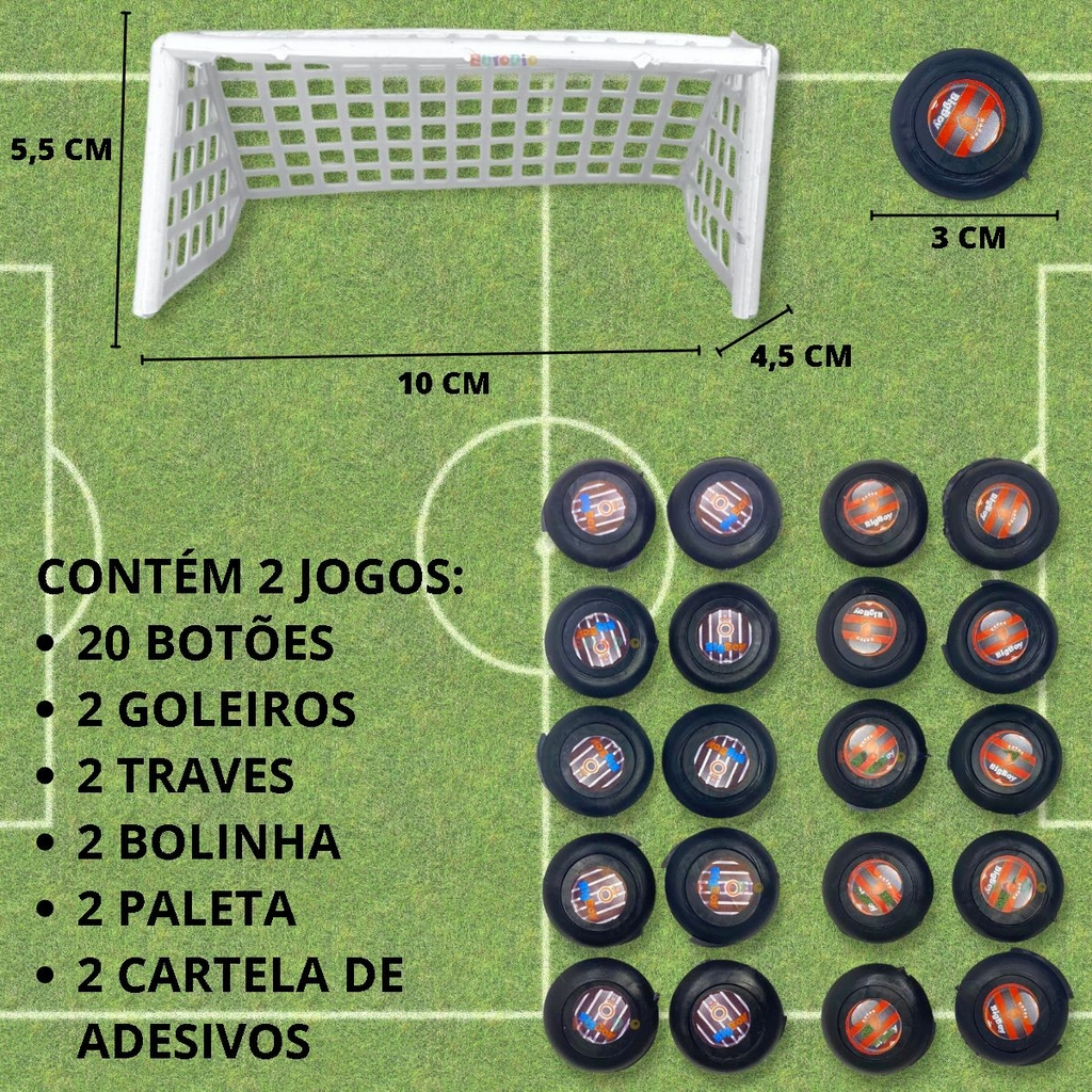 Futebol de Botão - 4 times - NT Sports