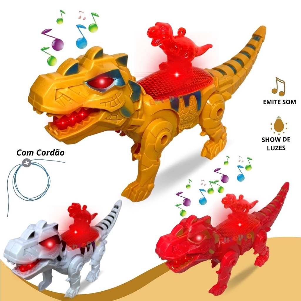 Dinossauro T-Rex Sonoro - Bbr Toys