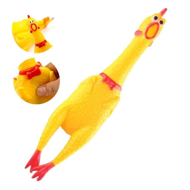 Encharcado De Frango De Borracha Brinquedos Brinquedos Cão Animal De  Estimação Gritando Frango Para Crianças Festa Gadgets Presentes Brinquedo  De Aperto Sono De $112,82