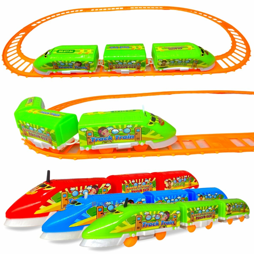 Trenzinho De Brinquedo Locomotiva Infantil Trem Elétrico