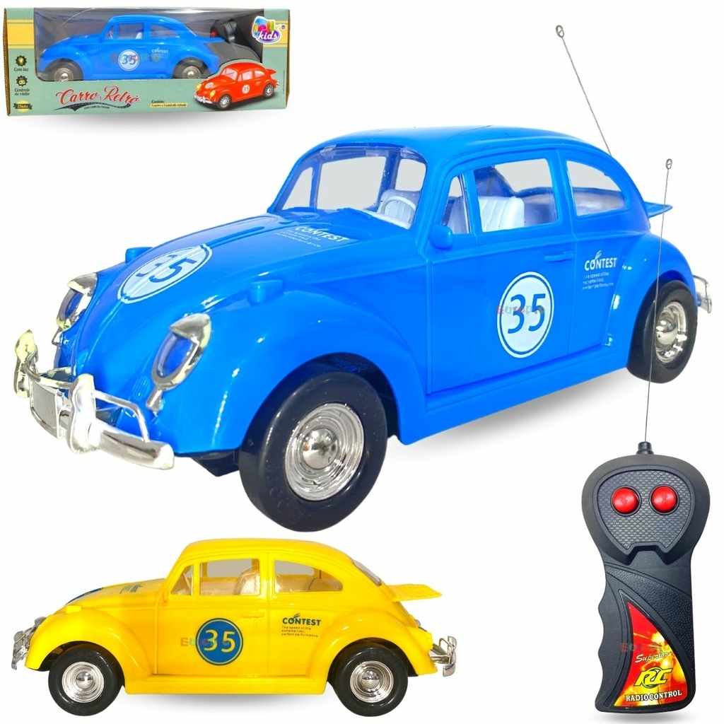 Brinquedo Infantil Carro Controle Remoto Carrinho Sem Fio - Toy
