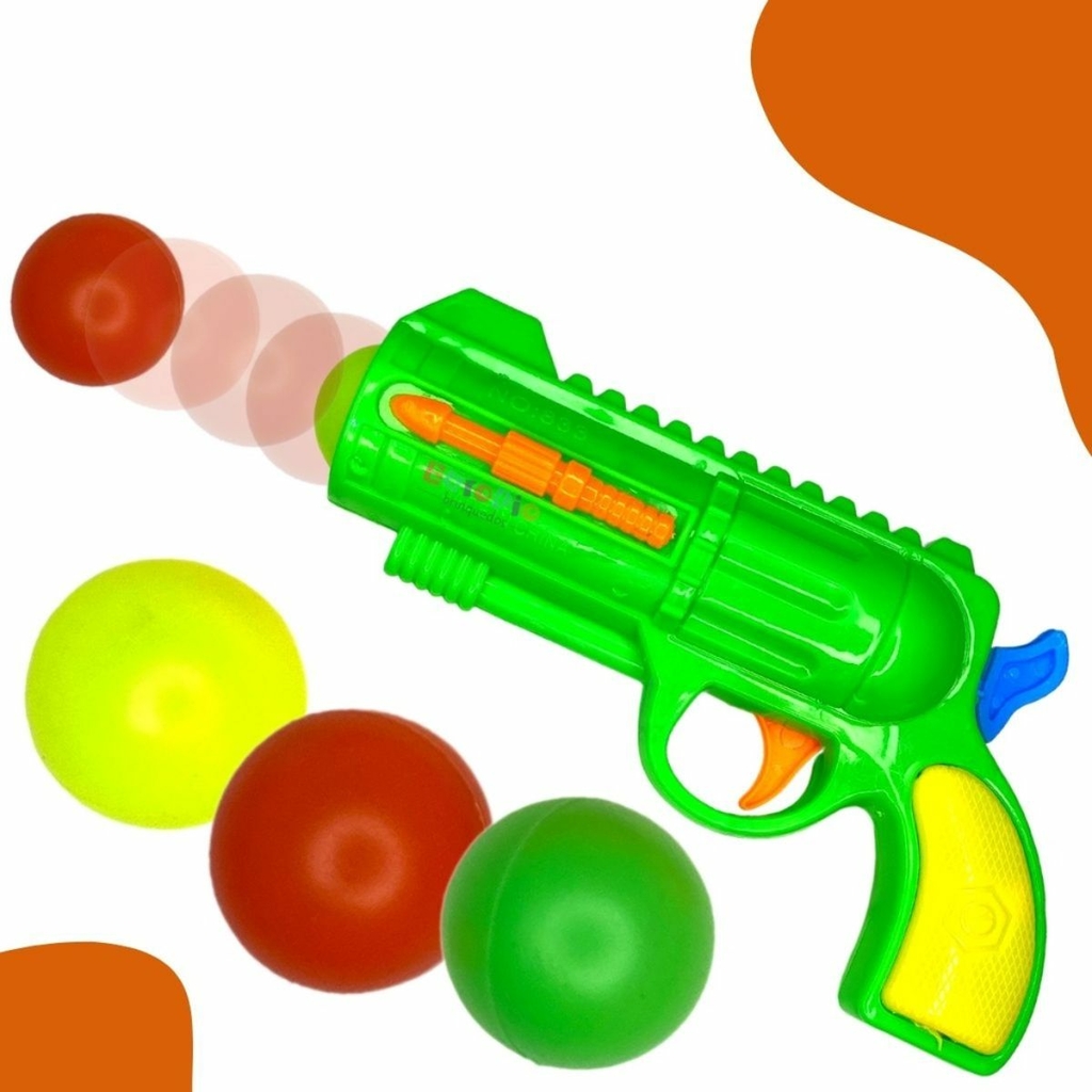 Arminha de Brinquedo Pistola / Atira bolinhas de Plástico