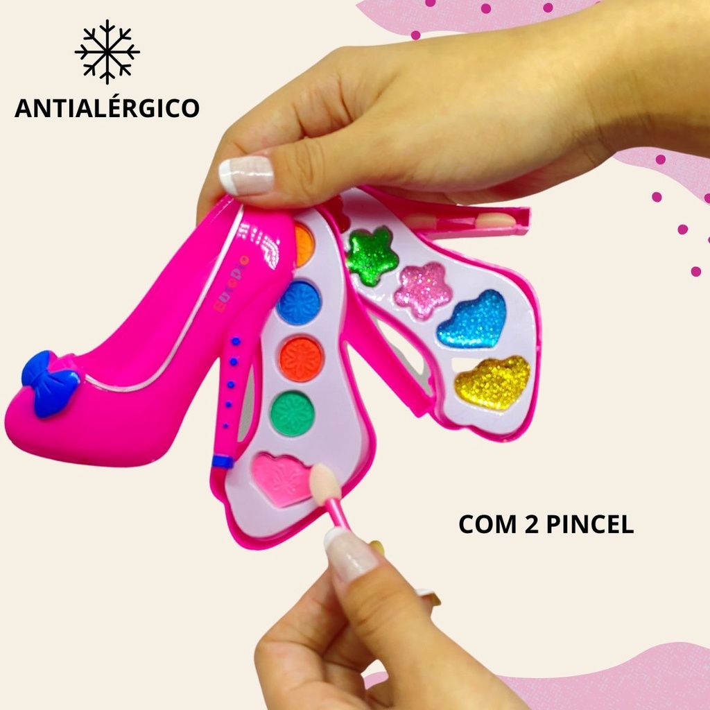 Em promoção! Crianças Maquiagem Kit De Brinquedos Para A Menina E