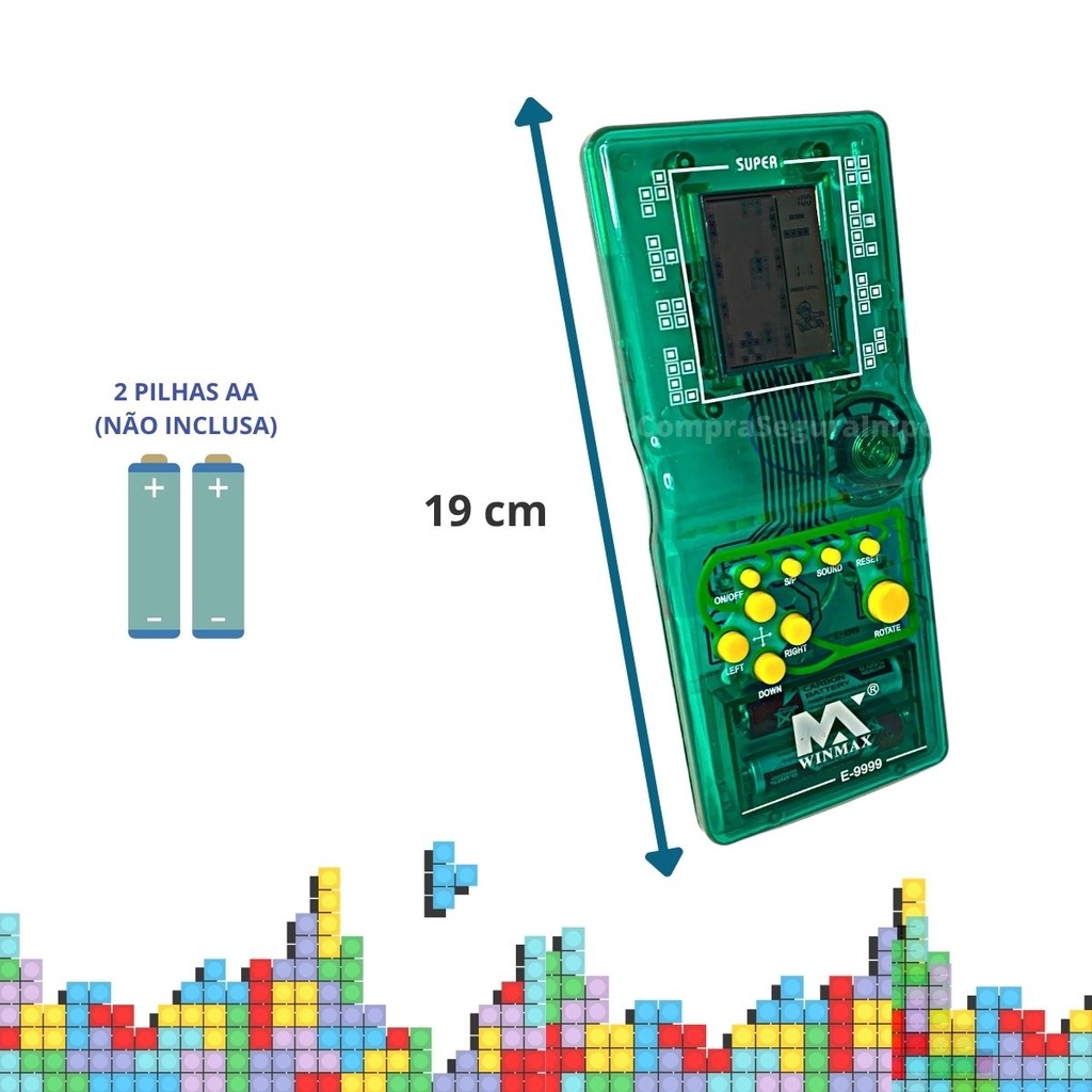 Super Mini Game Portátil 132 In 1 Brinck Game Modelo Antigo