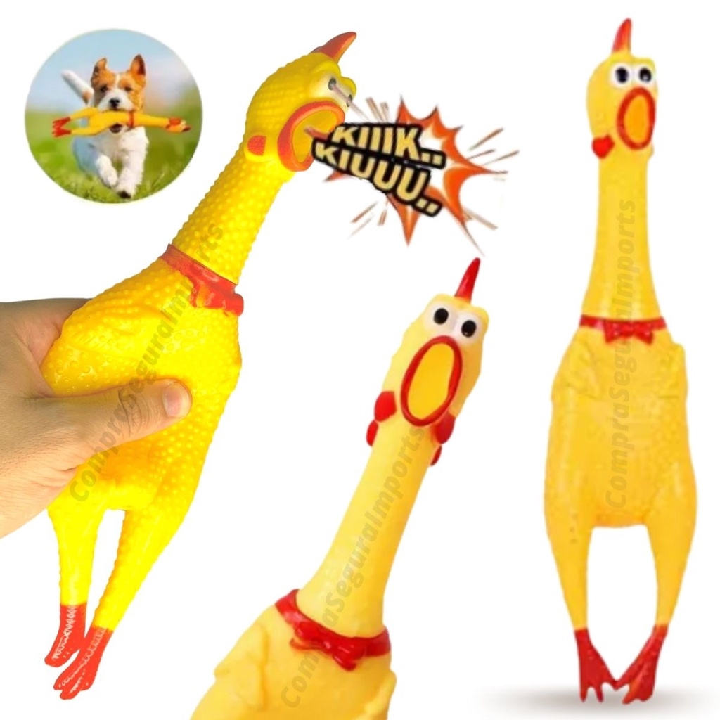 Encharcado De Frango De Borracha Brinquedos Brinquedos Cão Animal De  Estimação Gritando Frango Para Crianças Festa Gadgets Presentes Brinquedo  De Aperto Sono De $112,82