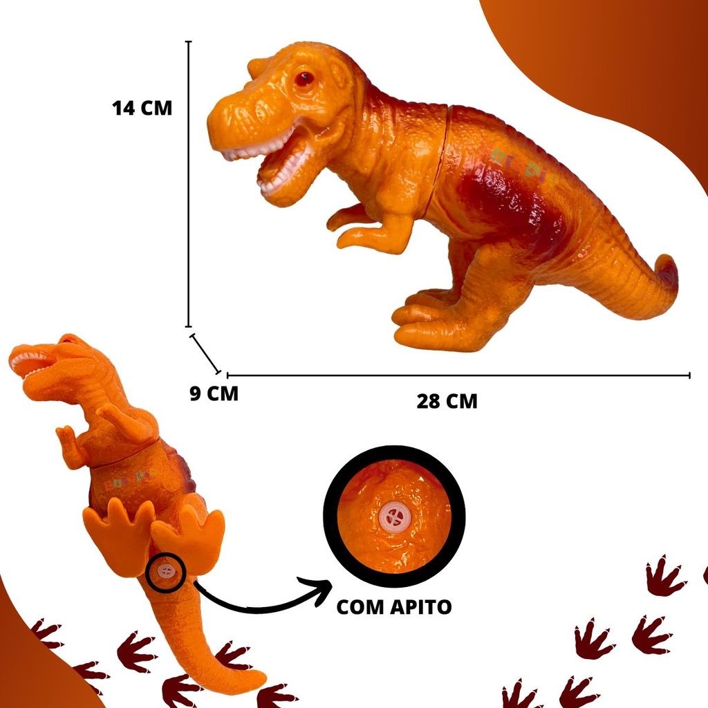 Brinquedo Infantil Boneco Dino Word Bebê Dinossauro T Rex - Loja