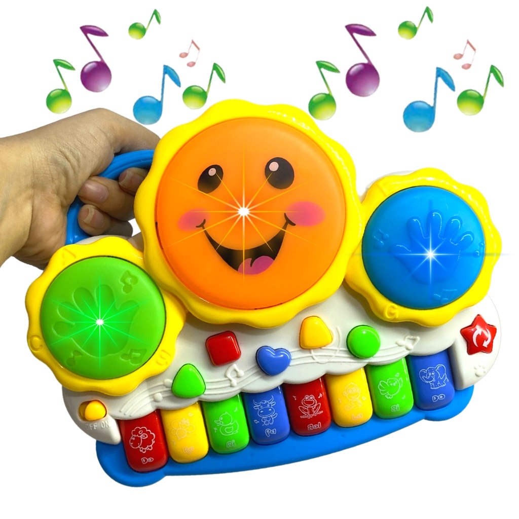 Teclado Musical Infantil Piano Para Bebês Educativo Didático