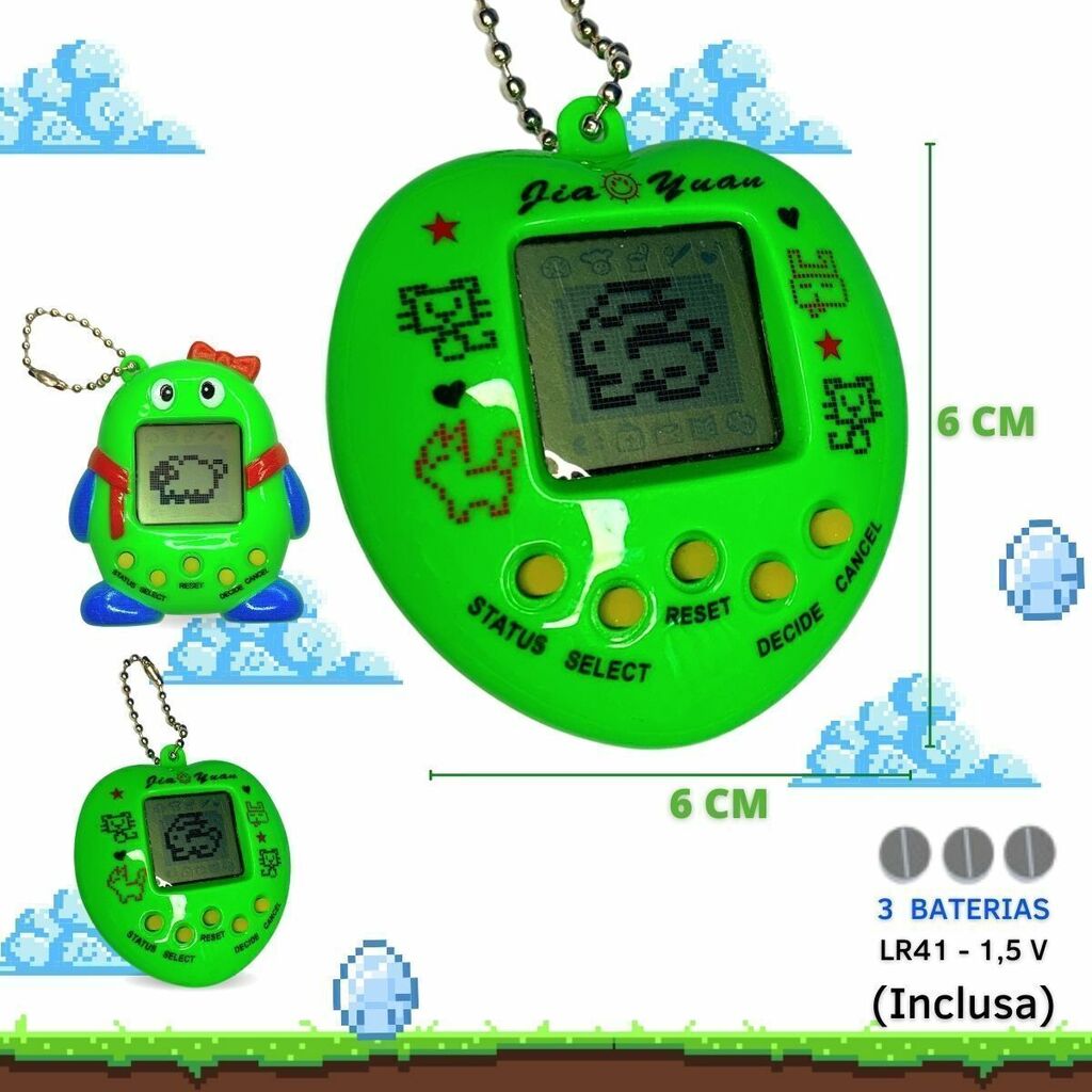 Bichinho Virtual Tamagochi 168 Jogos Em 1 Brinquedo Precinho