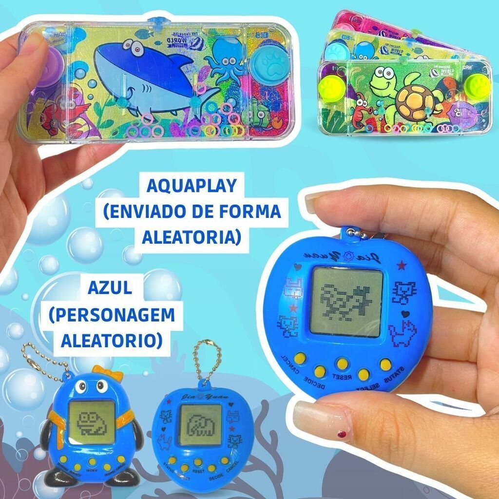 Aquaplay Celular Jogo Brinquedo Argola Infantil C/ 2 Pçs em