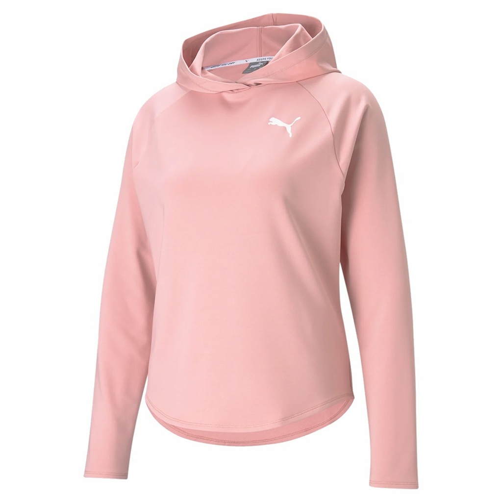 Moletom Puma Active Com Capuz Feminino Rosa