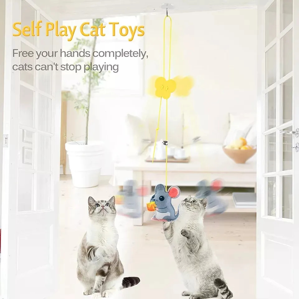 1pc Brinquedo Do Jogo Do Animal De Estimação Para O Gato, Pano De