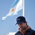gorra trucker negra bandera de argentina