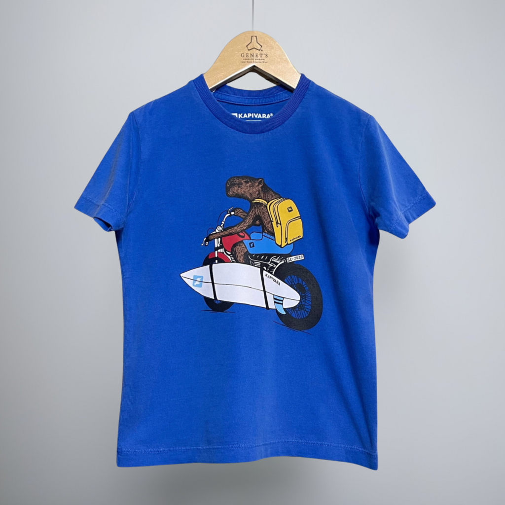 Camiseta Infantil Mestre capivara – Jadoube