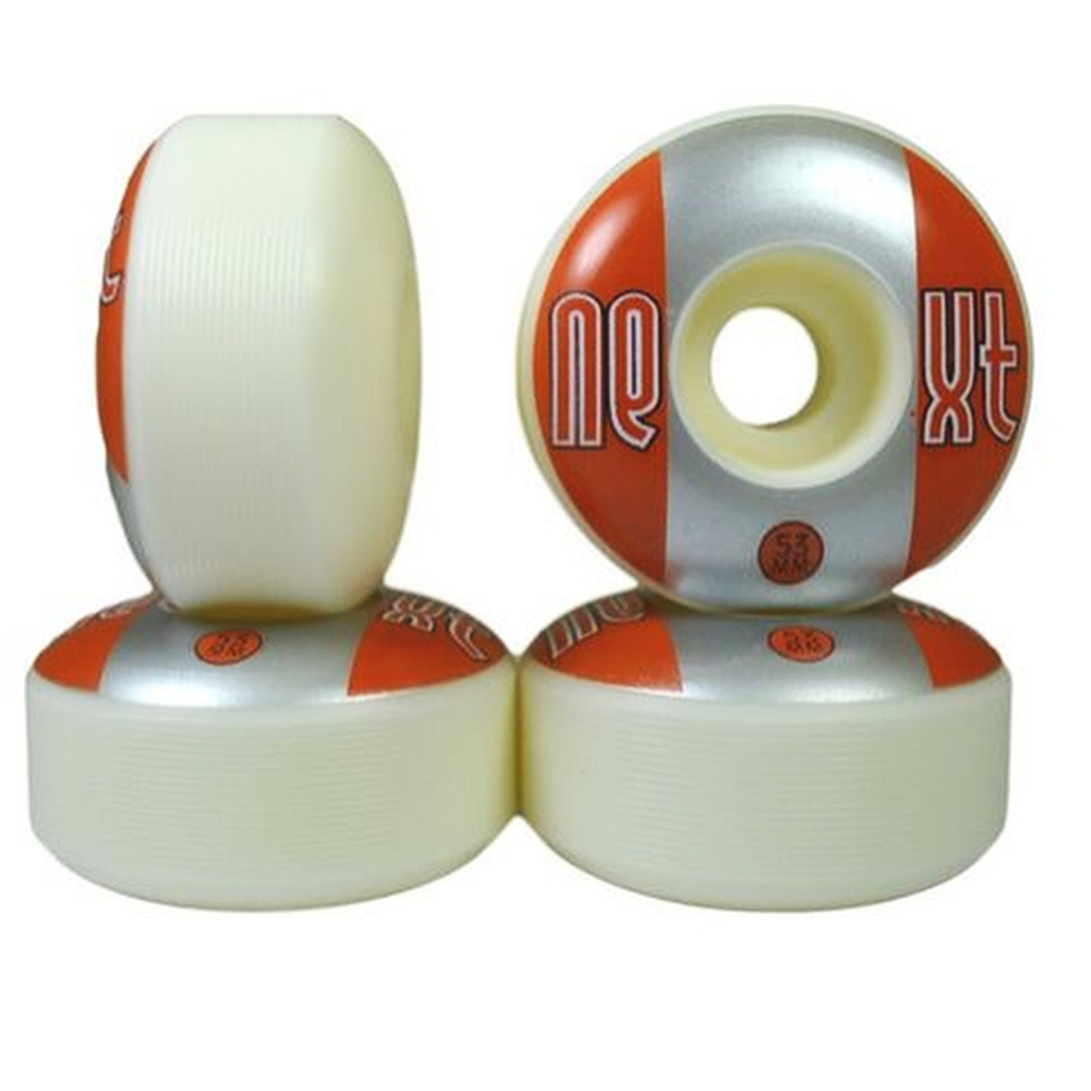 Roda para Skate Mentex 53mm Laranja ( jogo 4 rodas ) - Virtual Skate Shop