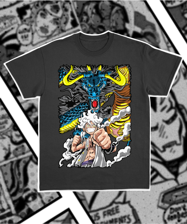 Camiseta - Luffy Gear 5 - One piece - Olhar Geek