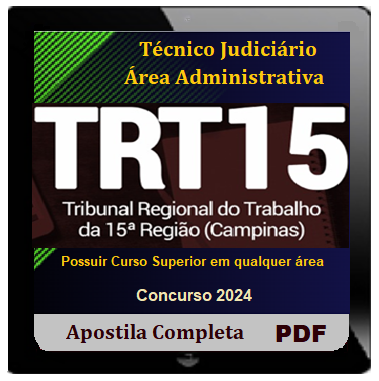 TRT-15ª Região - Analista Judiciário – Tecnologia da Informação - Professor  Gabriel Pacheco