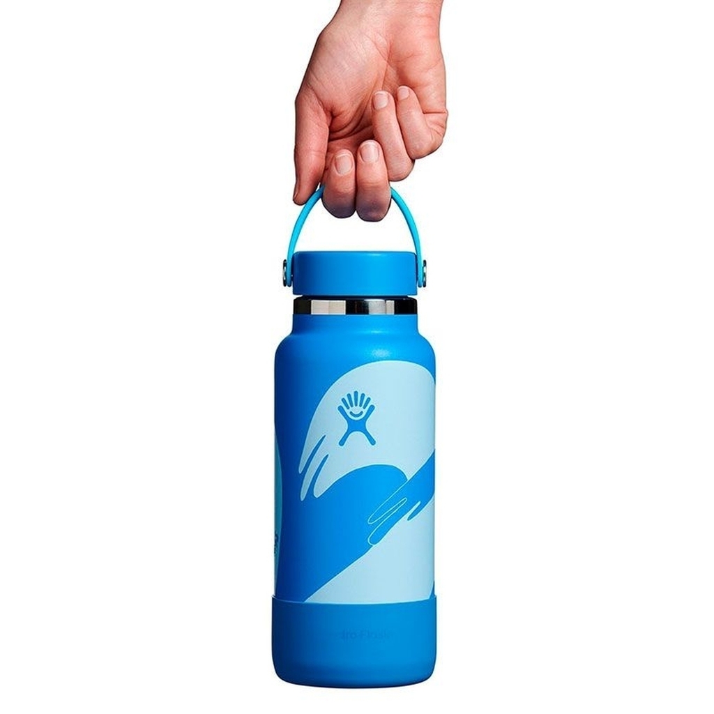 botella térmica grande acero calidad hydroflask boca ancha
