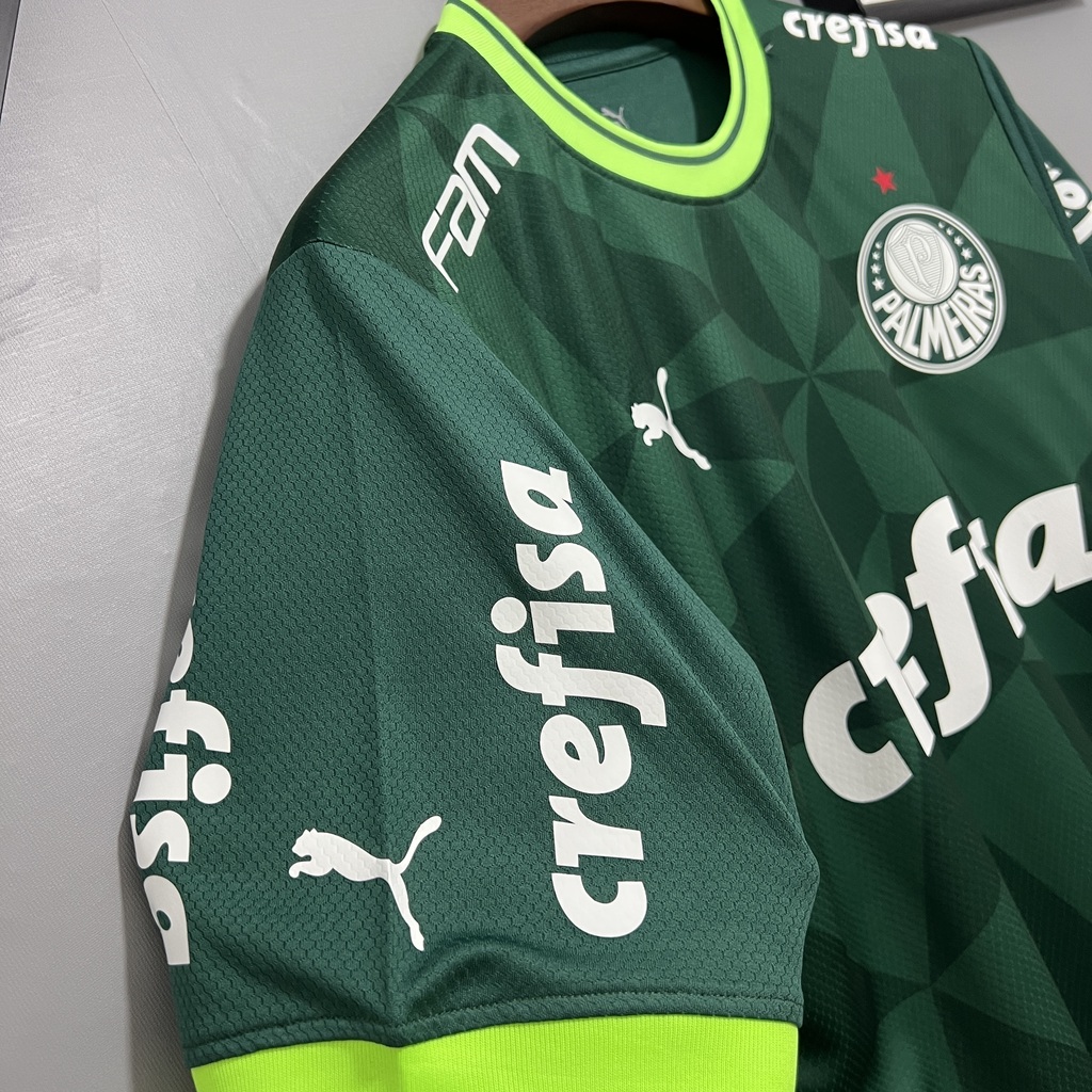 Camisa Palmeiras I 23/24 Torcedor Puma Masculina - Verde