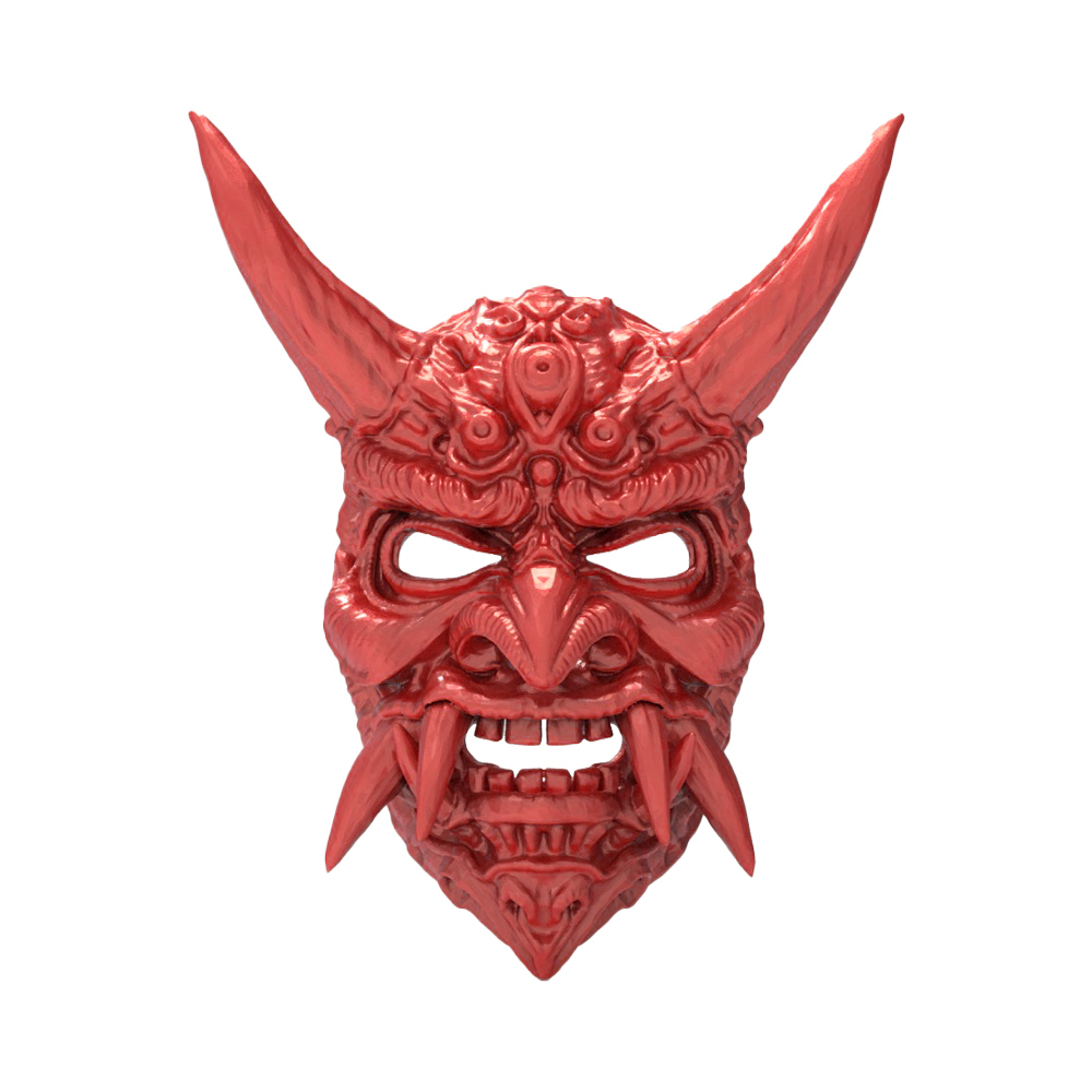 Máscara Mitologia Japonesa Hannya (Resina UV) 4 Modelos