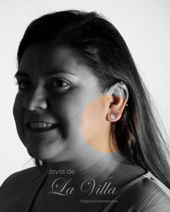 aretes en filigrana momposina, plata ley 950, Mompos, Mompox, aretas, joyas de la villa