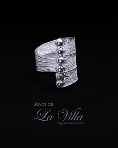 anillo en filigrana momposina, plata ley 950, Mompos, Mompos anillo en filigrana momposina, plata ley 950, Mompos, Mompox