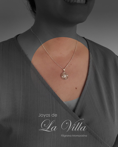 dije en filigrana momposina, plata ley 950, Mompos, Mompox,  joyas de la villa