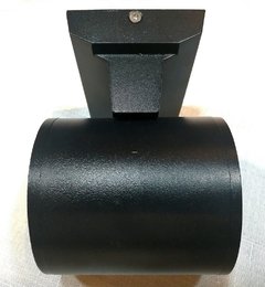 Imagen de Difusor unibidireccional led redondo 6W blanco frio aluminio negro