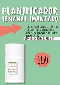 Planificador Infantil Imantado 21x30 Cm Dia Del Niño - comprar online