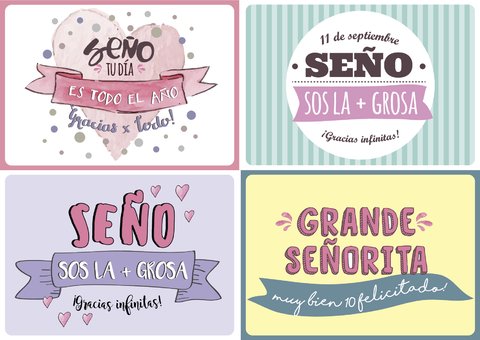 Tarjetas Dia Del Maestro Para Imprimir