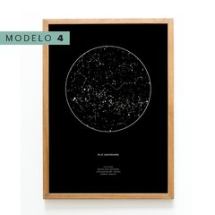 Mapa de Estrellas ENMARCADO - tienda online
