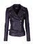 CHAQUETA EN CUERO MUJER MARTINICA NEGRO