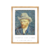 Van Gogh "Self portrait with gray hat"