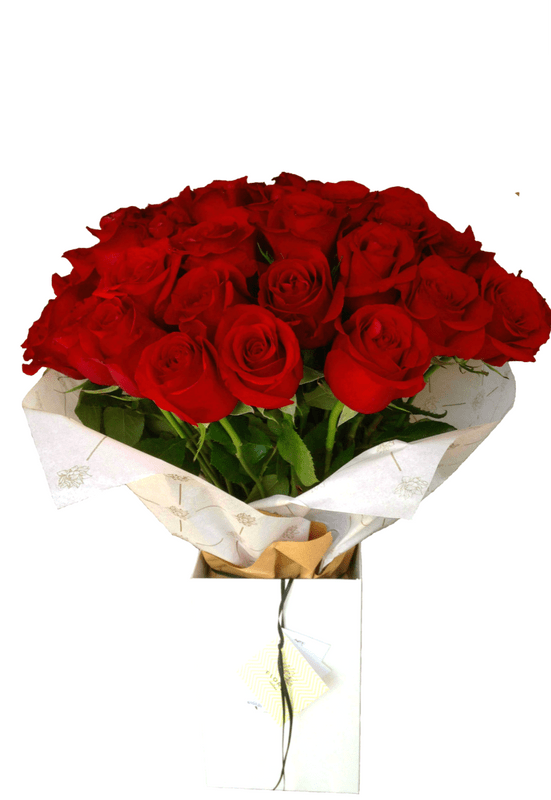 RO 22-Florero con 4 docenas de rosas