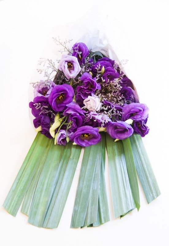 R103 lisianthus violetas - Flores Online