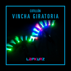 Vincha Giratoria 2 en 1 de fibra óptica Destácate !!