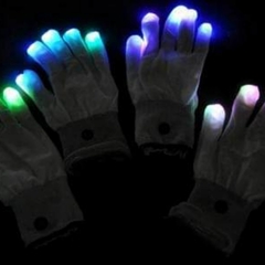 Guantes Led Luminoso Cotillón Fiesta