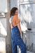 Jardinero Raffaella Flor Denim - comprar online