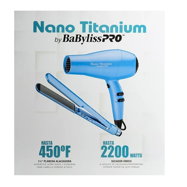 TUPI S.A. - COMBO GA.MA AQUA THERAPY PLANCHITA + SECADOR PROFESIONAL  900-7134 