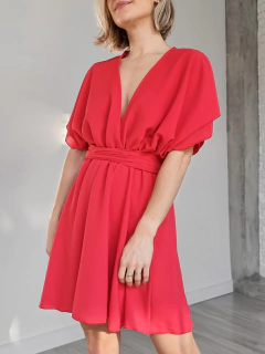 Vestido Runa Corto Rojo