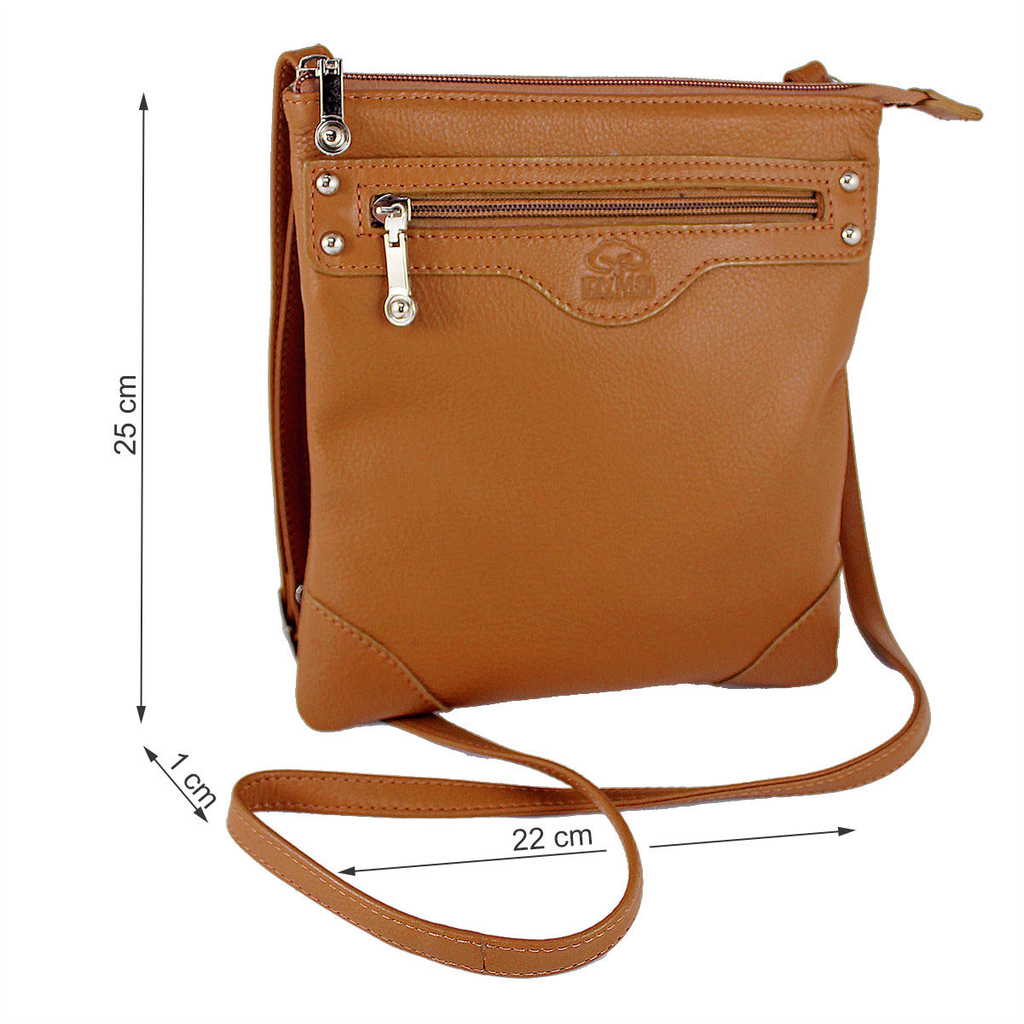 Cartera cuero leather soulder bag