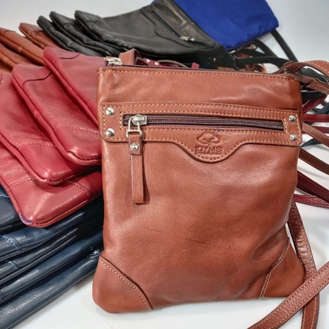 Cartera cuero leather soulder bag