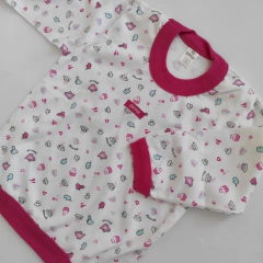 Pijama cupcakes fucsia - comprar online