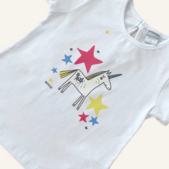 Conjunto remera y calza unicornio - comprar online